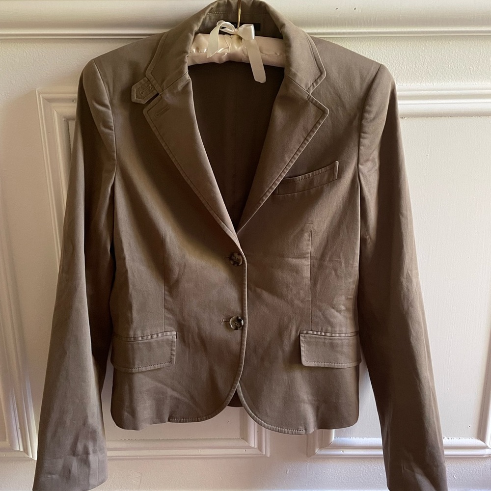 Theory Cotton Blazer Size 10